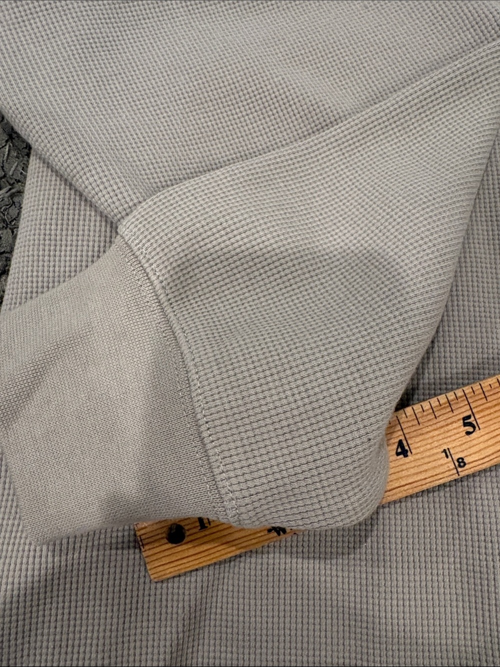 Fear of God ESSENTIALS Beige Rugby Pullover with White Collar - Picture 9 of 15